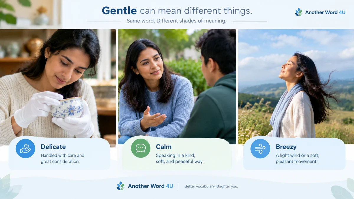 Gentle Synonym